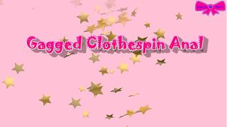 Ball Gag Clothes Pins Kinky Anal Masturbation Dakota Marr Intense Orgasm BDSM Submissive