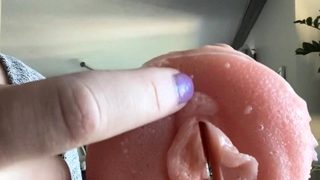 Watch this sexy fetish hoe anally toy and fist in solo