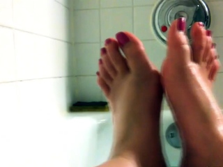 Webcam amateur tasha sky entertains a voyeurs foot fetish w